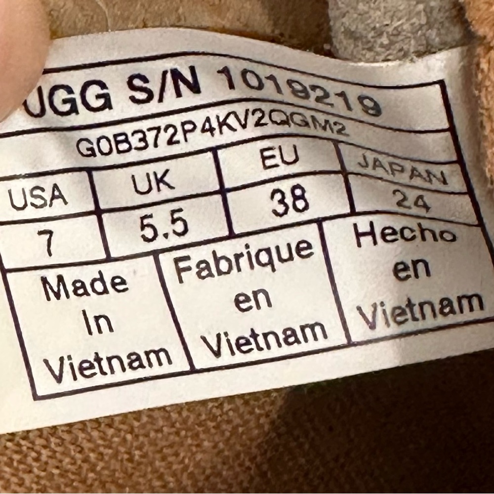 UGG Milo Stardust Trainer Used - Picture 7 of 7